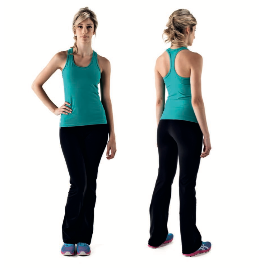 Skinny Flare Supplex Compress Pants - Activewear Brazil