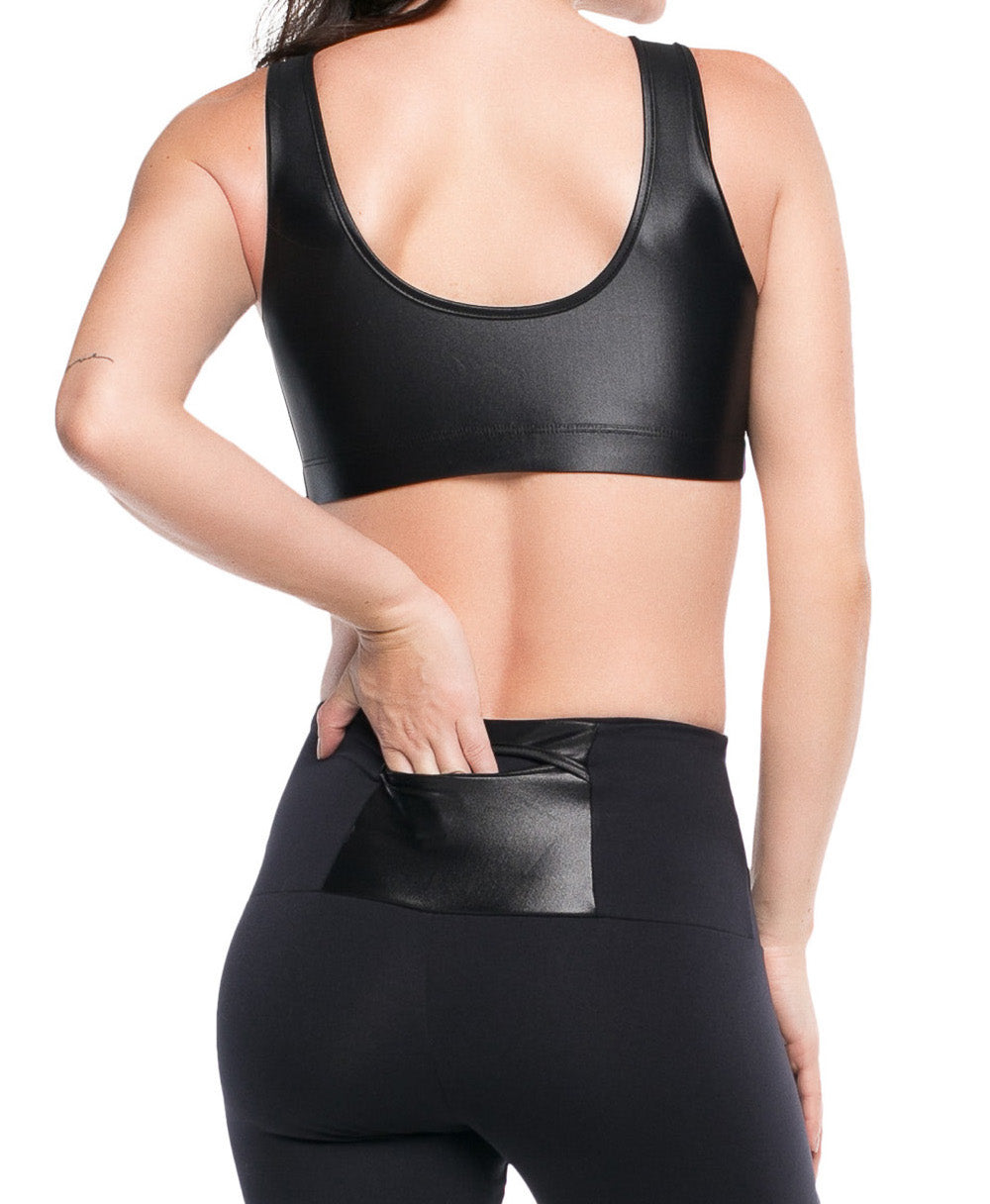 Rio Supplex Compress Leggings - w/ Phone Pocket - Activewear Brazil