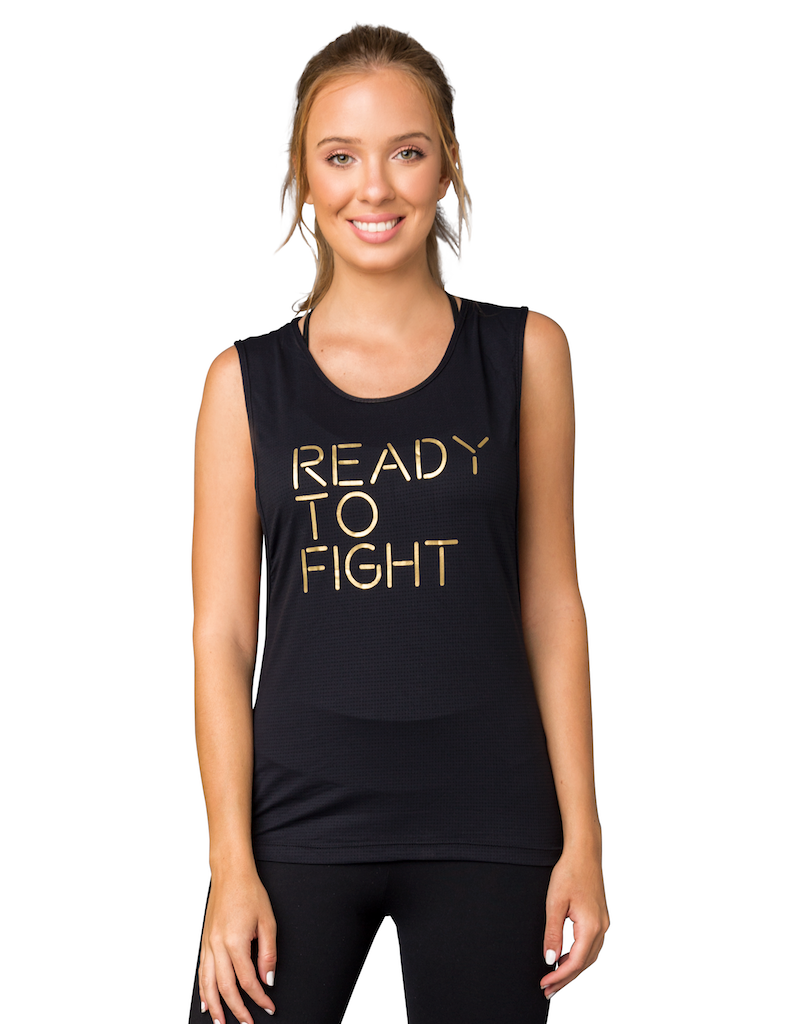 'Ready To Fight' Tank - Activewear Brazil