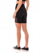 Mesh Detail Shorts - Black - Activewear Brazil