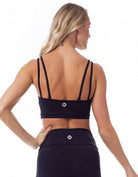 Double Straps Top - Black - Activewear Brazil