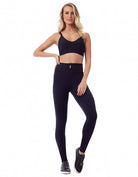 Double Straps Top - Black - Activewear Brazil